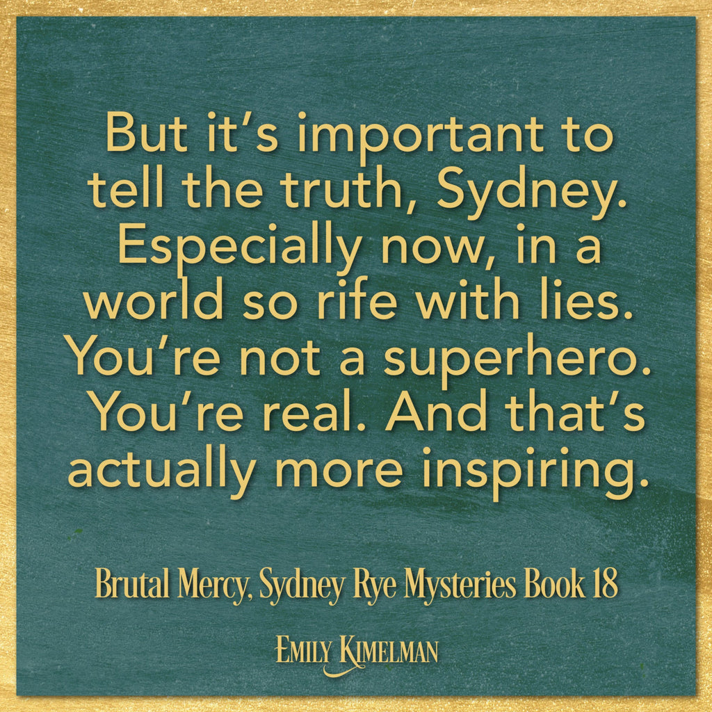 I’m occasionally accused of exploiting my beliefs to sell books. 