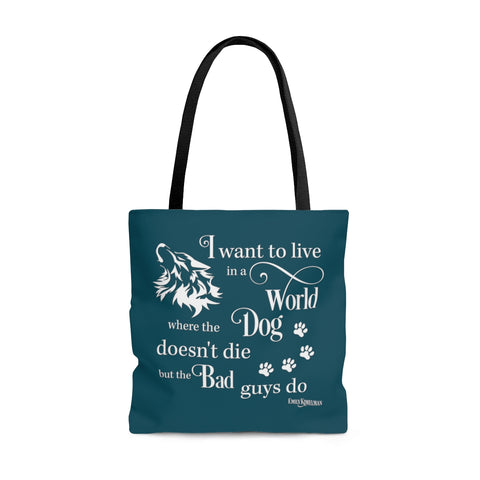 The Dog Doesn't Die Sydney Rye Mysteries Tote Bag