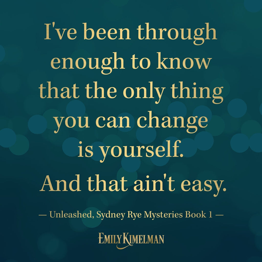 The dog doesn't die in my Sydney Rye Mysteries...