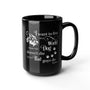 The Dog Doesn't Die Sydney Rye Mysteries Mug - Black