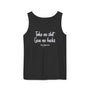 Take No Shit Unisex Garment-Dyed Tank Top