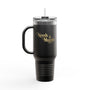 Needs A Muzzle Insulated Travel Mug Black, 40oz