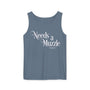 Needs A Muzzle Unisex Garment-Dyed Tank Top