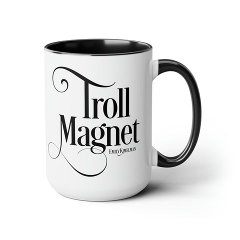 Troll Magnet Mug - White