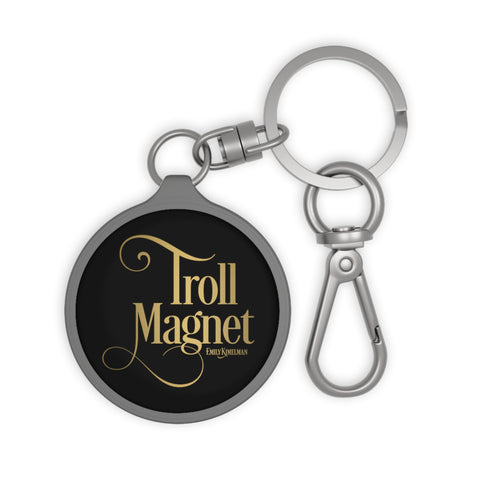 Troll Magnet Keyring Tag