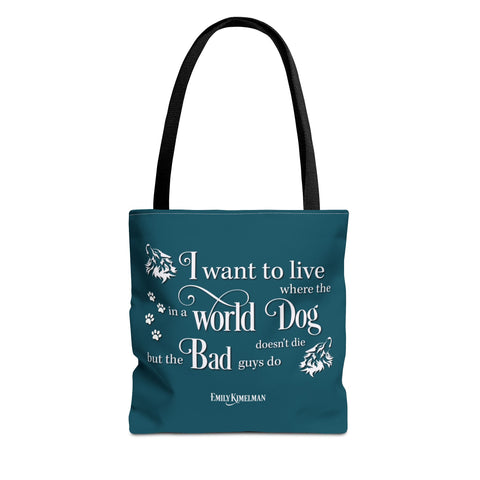 The Dog Doesn't Die Sydney Rye Mysteries Tote Bag