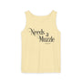 Needs A Muzzle Unisex Garment-Dyed Tank Top
