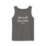 Take No Shit Unisex Garment-Dyed Tank Top